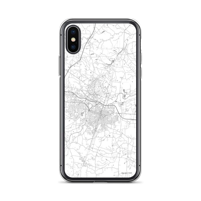 Custom Rocky Mount North Carolina Map Phone Case in Classic