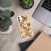 Custom Rocky Mountain National Park Map Phone Case in Ember