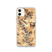 Custom Rocky Mountain National Park Map Phone Case in Ember