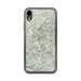 Custom Rocky Mountain National Park Map Phone Case in Woodblock