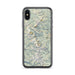 Custom Rocky Mountain National Park Map Phone Case in Woodblock