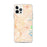 Custom Rogers Arkansas Map iPhone 12 Pro Max Phone Case in Watercolor