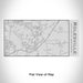 Rendered View of Rolesville North Carolina Map Engraving on 17oz Stainless Steel Insulated Cola Bottle
