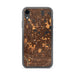 Custom iPhone XR Roseville Minnesota Map Phone Case in Ember