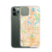 Custom Roseville Minnesota Map Phone Case in Watercolor