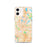 Custom iPhone 12 Roseville Minnesota Map Phone Case in Watercolor