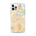 Custom iPhone 12 Pro Max Roseville Minnesota Map Phone Case in Watercolor
