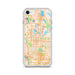 Custom iPhone SE Roseville Minnesota Map Phone Case in Watercolor