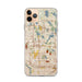 Custom iPhone 11 Pro Max Roseville Minnesota Map Phone Case in Woodblock