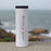 Rotonda West Florida Custom Engraved City Map Inscription Coordinates on 17oz Stainless Steel Insulated Tumbler in White