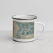Right View Custom Rowlett Texas Map Enamel Mug in Afternoon