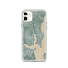 Custom iPhone 11 Rowlett Texas Map Phone Case in Afternoon