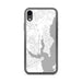 Custom iPhone XR Rowlett Texas Map Phone Case in Classic