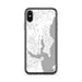 Custom iPhone X/XS Rowlett Texas Map Phone Case in Classic