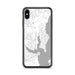 Custom iPhone XS Max Rowlett Texas Map Phone Case in Classic