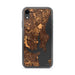 Custom iPhone XR Rowlett Texas Map Phone Case in Ember