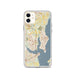 Custom iPhone 11 Rowlett Texas Map Phone Case in Woodblock
