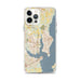 Custom iPhone 12 Pro Max Rowlett Texas Map Phone Case in Woodblock