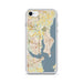 Custom iPhone SE Rowlett Texas Map Phone Case in Woodblock