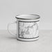 Left View Custom Roxbury New York Map Enamel Mug in Classic