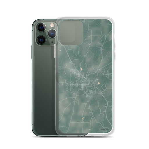 Custom Rusk Texas Map Phone Case in Afternoon