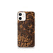 Custom iPhone 12 mini Rusk Texas Map Phone Case in Ember