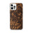 Custom iPhone 12 Pro Max Rusk Texas Map Phone Case in Ember
