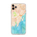 Custom Rye New York Map Phone Case in Watercolor