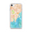 Custom Rye New York Map iPhone SE Phone Case in Watercolor