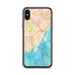 Custom Rye New York Map Phone Case in Watercolor