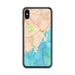 Custom Rye New York Map Phone Case in Watercolor