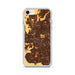 Custom Sacramento California Map iPhone SE Phone Case in Ember