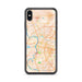 Custom Sacramento California Map Phone Case in Watercolor