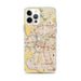 Custom Sacramento California Map iPhone 12 Pro Max Phone Case in Woodblock