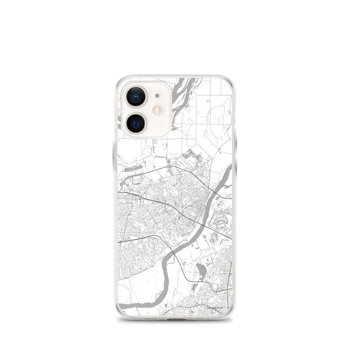 Custom Saint Charles Missouri Map iPhone 12 mini Phone Case in Classic