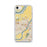 Custom Saint Charles Missouri Map iPhone SE Phone Case in Woodblock