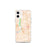 Custom Saint Joseph Missouri Map iPhone 12 mini Phone Case in Watercolor