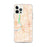 Custom Saint Joseph Missouri Map iPhone 12 Pro Max Phone Case in Watercolor