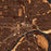 Saint Paul Minnesota Map Print in Ember Style Zoomed In Close Up Showing Details