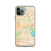 Custom Saint Paul Minnesota Map Phone Case in Watercolor
