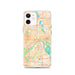 Custom Saint Paul Minnesota Map iPhone 12 Phone Case in Watercolor