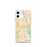Custom Saint Paul Minnesota Map iPhone 12 mini Phone Case in Watercolor