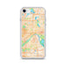 Custom Saint Paul Minnesota Map iPhone SE Phone Case in Watercolor