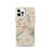 Custom Saint Paul Minnesota Map iPhone 12 Pro Phone Case in Woodblock
