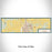 Flat View of Map Custom Salina Kansas Map Enamel Mug in Woodblock