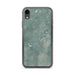 Custom iPhone XR Saline Michigan Map Phone Case in Afternoon