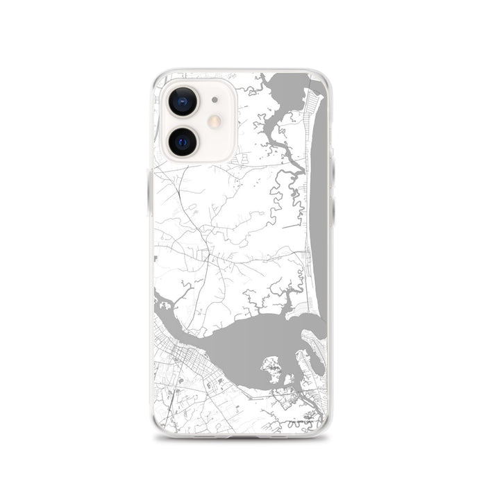 Custom Salisbury Massachusetts Map Phone Case in Classic