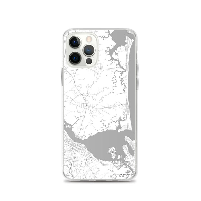 Custom Salisbury Massachusetts Map Phone Case in Classic