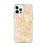 Custom Salt Lake City Utah Map iPhone 12 Pro Max Phone Case in Watercolor