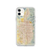 Custom Salt Lake City Utah Map Phone Case in Woodblock